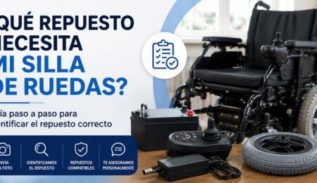que repuesto necesita mi silla de ruedas
