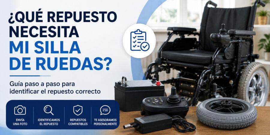 que repuesto necesita mi silla de ruedas
