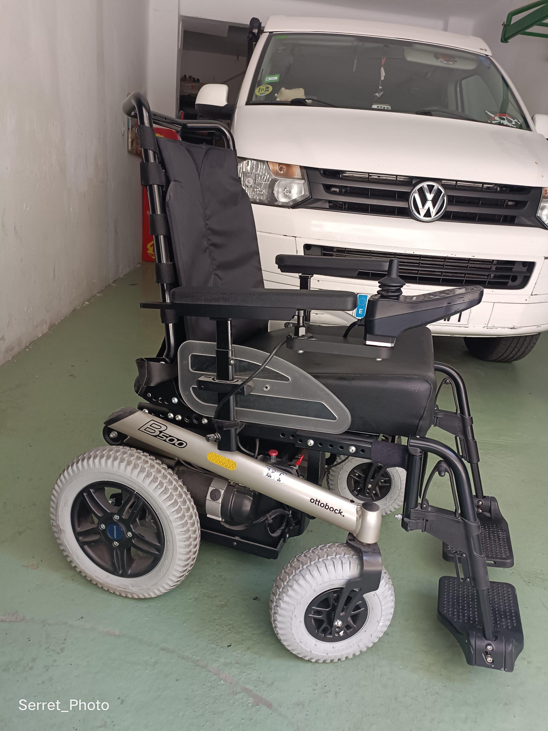 Silla de ruedas Eléctrica Ottobock B500 de segunda mano