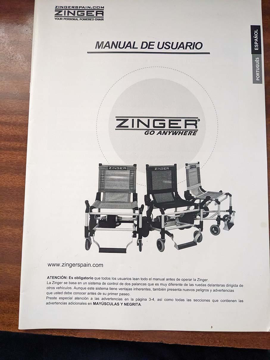 Silla eléctrica Zinger seminueva