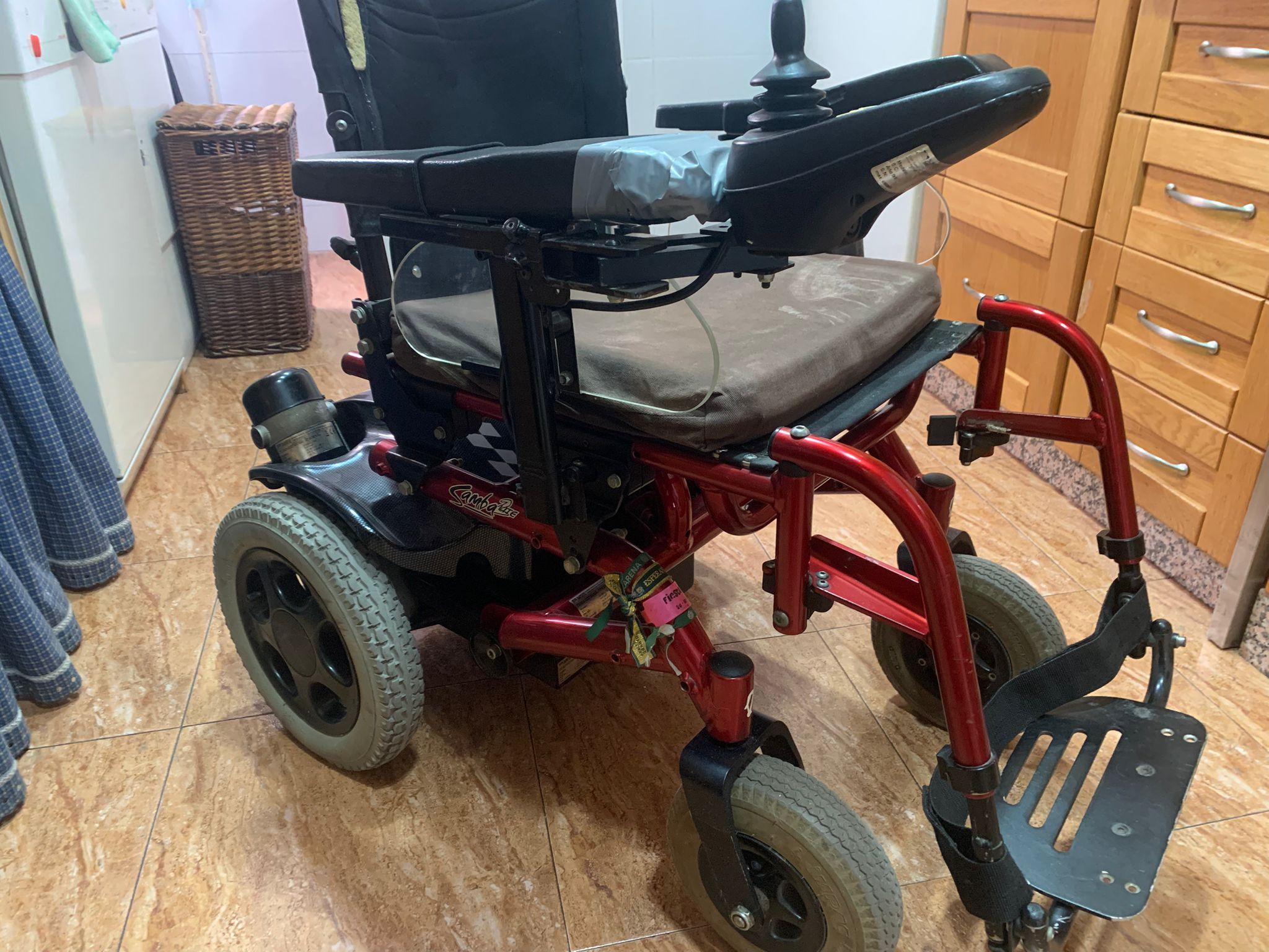 Silla de ruedas eléctrica de segunda mano Samba Lite modelo Quickie