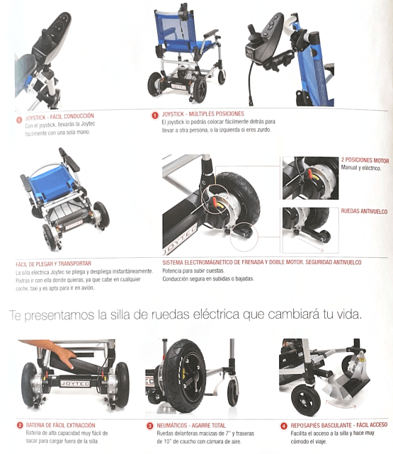 Silla eléctrica Joytec seminueva