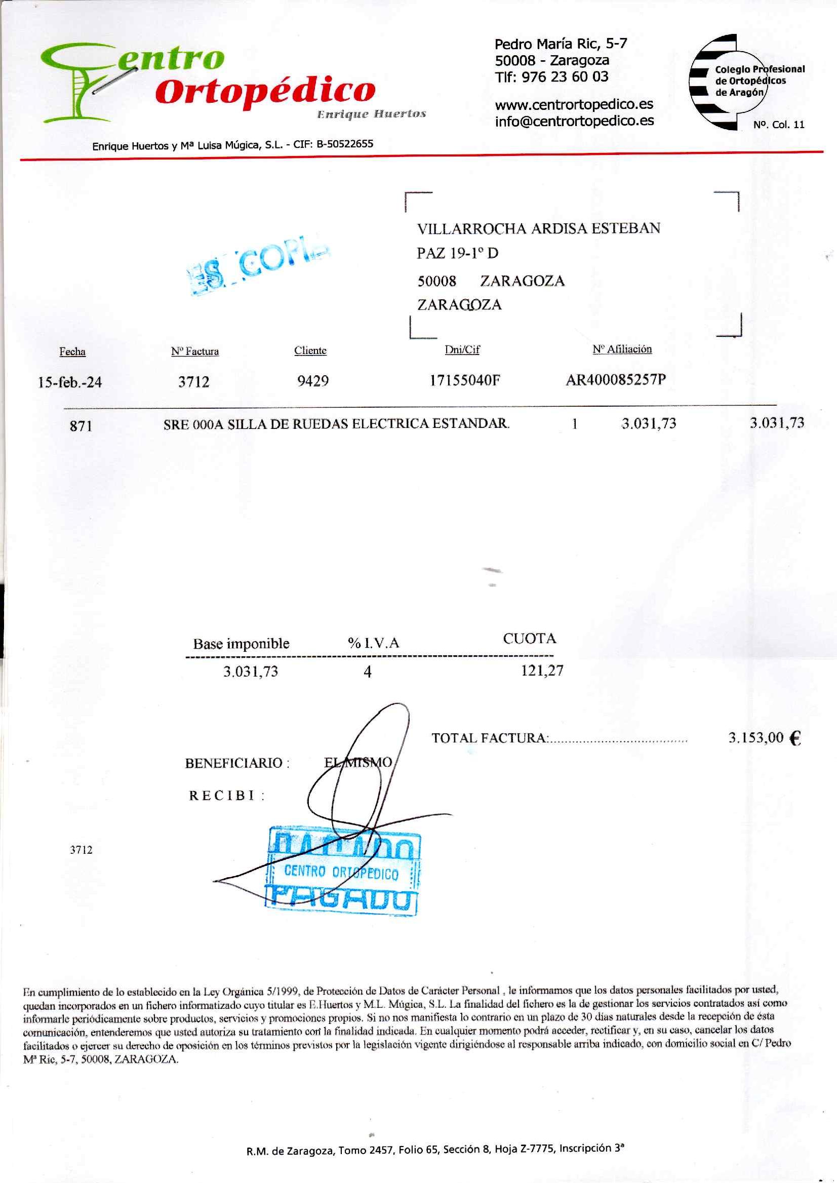 Silla ruedas eléctrica ultraligera I-GO LITE