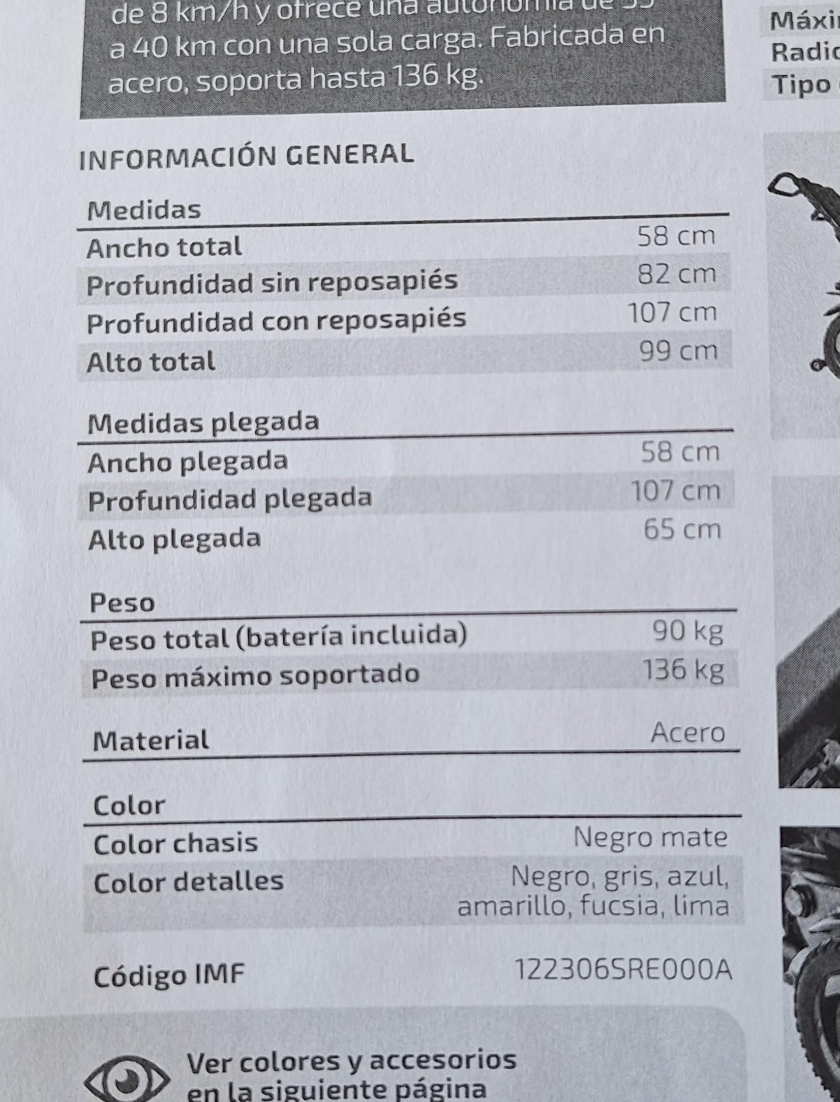 Silla de ruedas eléctrica Atlantik de segunda mano