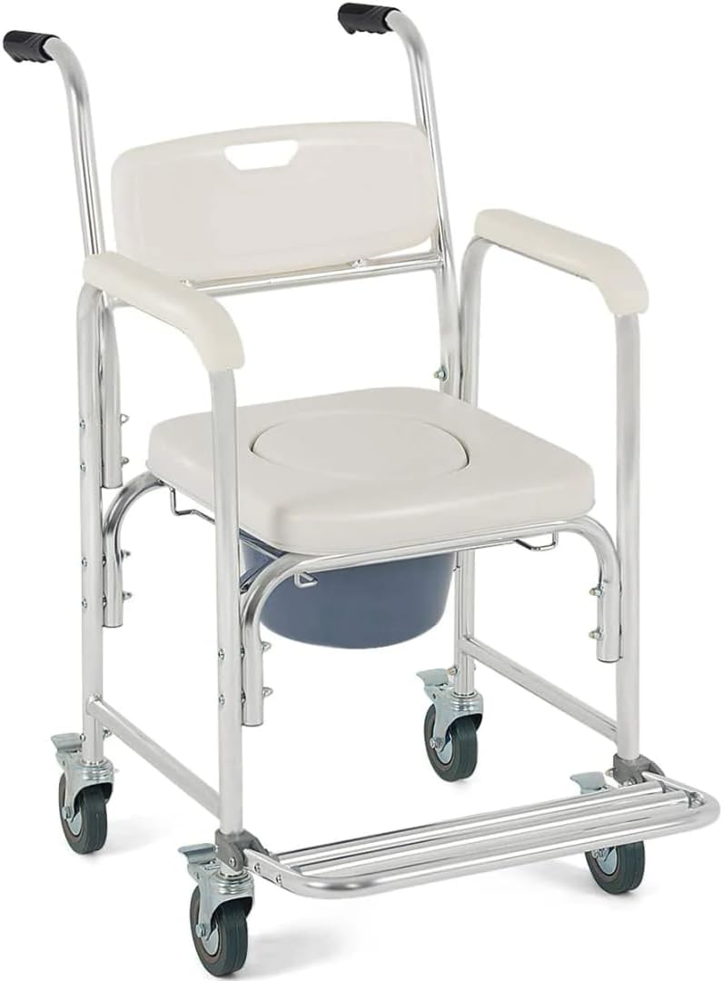 Silla de ruedas de baño geriátrica seminueva