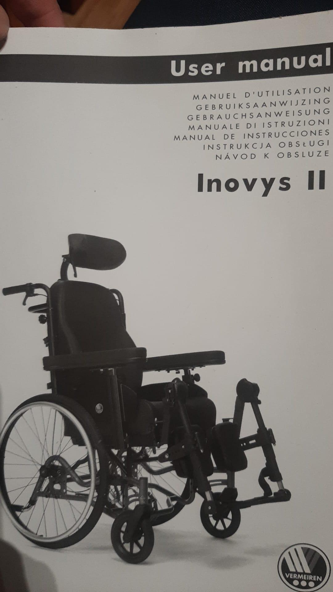 Silla de ruedas basculante Inovys II Multi