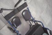 Silla ruedas manual alta de segunda mano