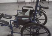 Silla ruedas manual alta de segunda mano