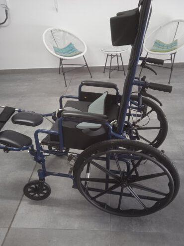 Silla ruedas manual alta de segunda mano