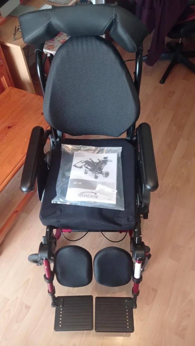 Silla de ruedas Quickie SR45 usada
