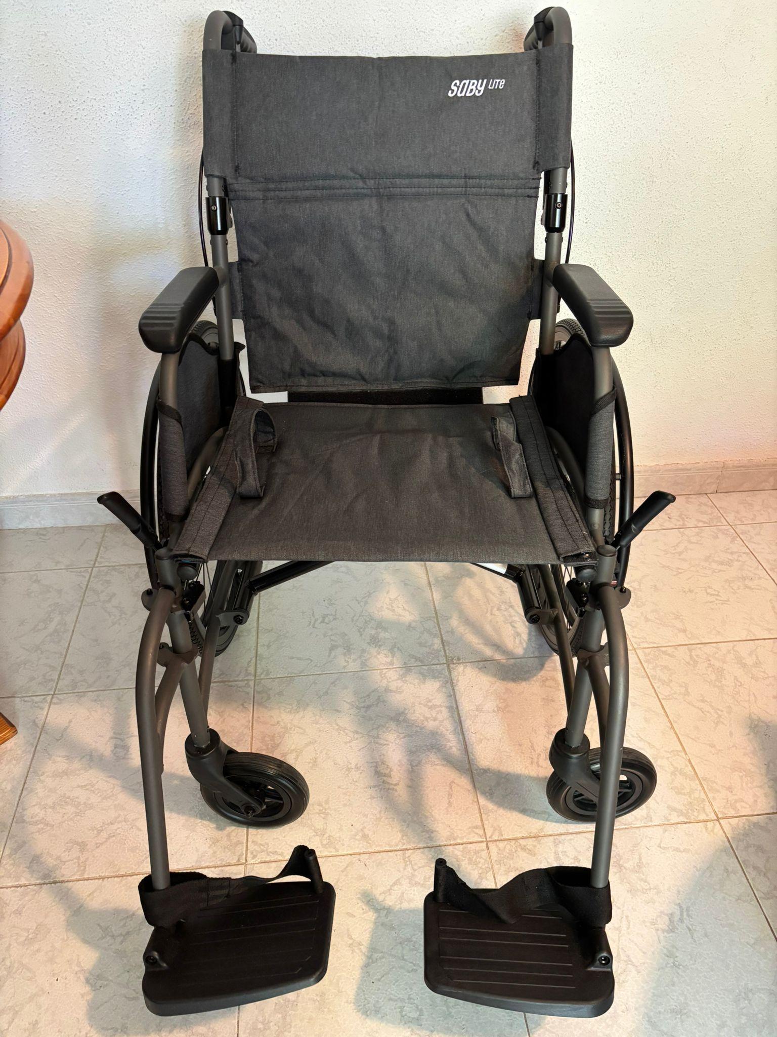 Silla de Ruedas Plegable Saby Lite