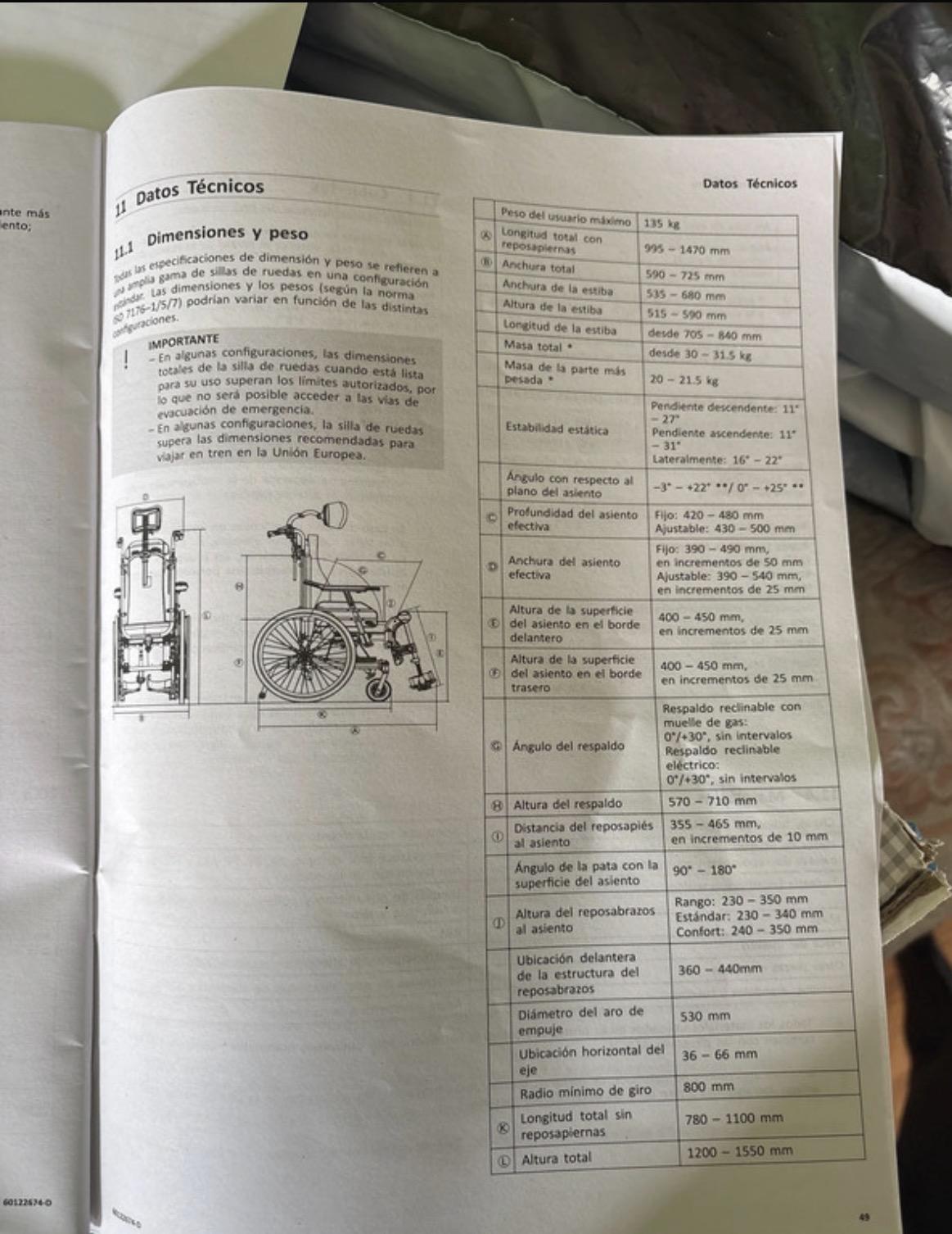 Silla minusválidos especial Alzheimer