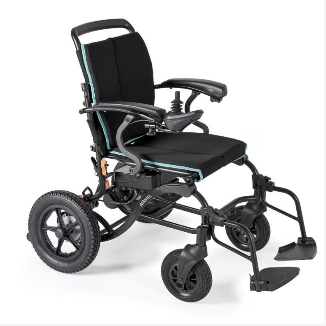 Silla de ruedas eléctrica de segunda mano con cabecero incluido