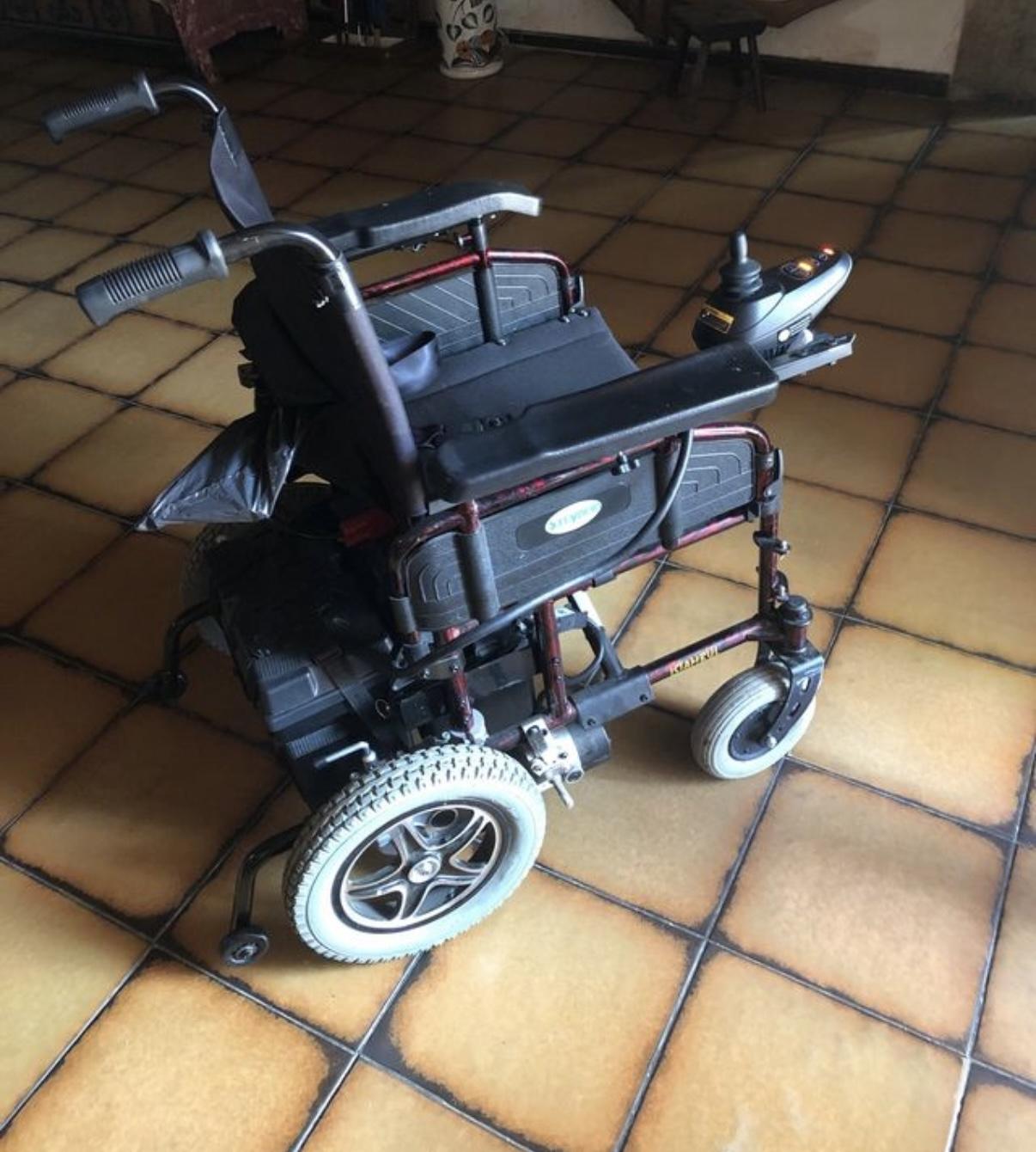 Silla de ruedas eléctrica de ocasión