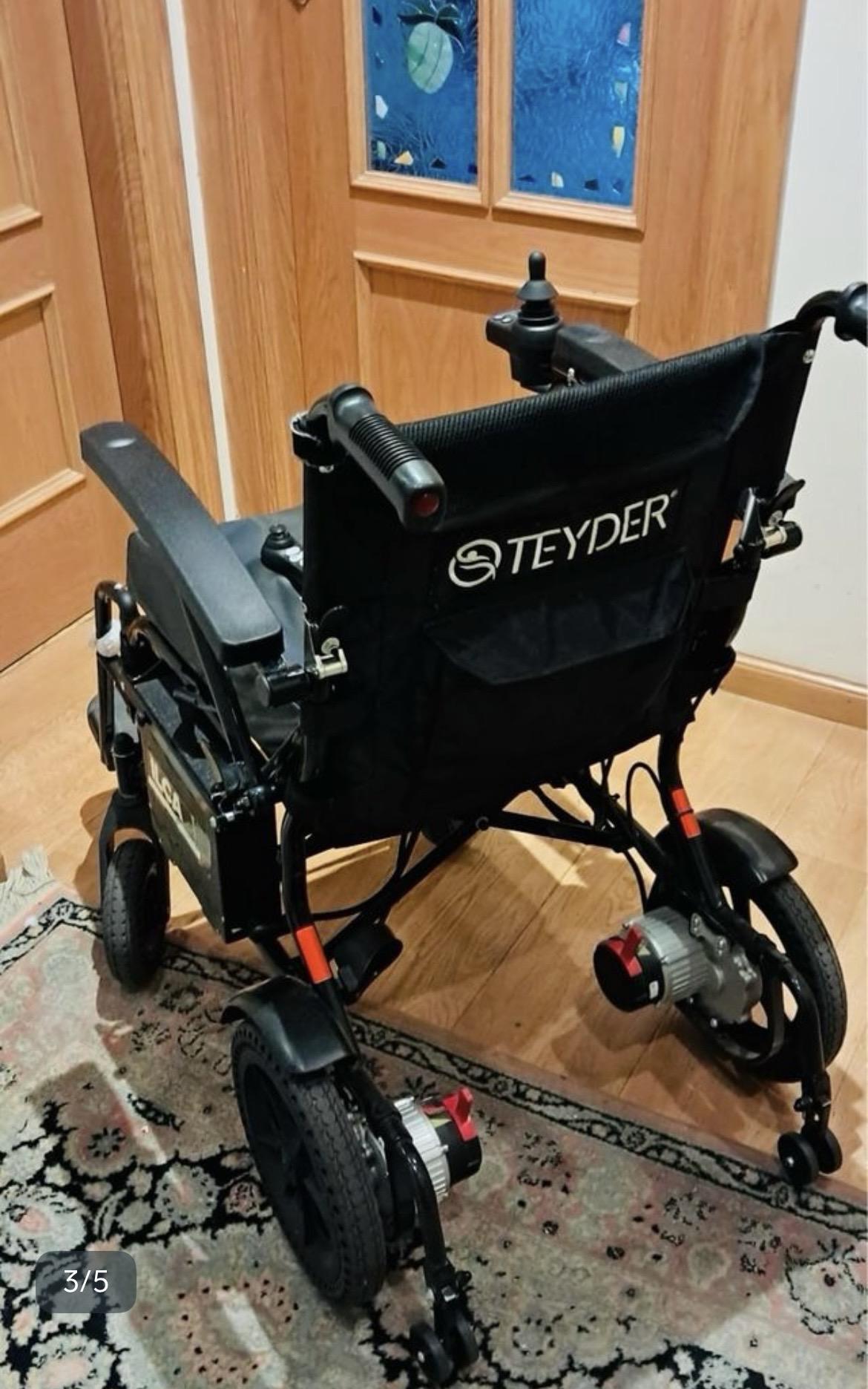 Silla de ruedas eléctrica teyder de segunda mano