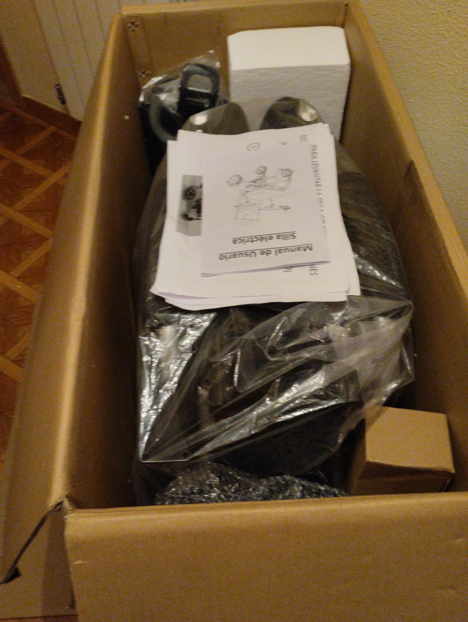 Silla de ruedas eléctrica plegable de segunda mano Elba