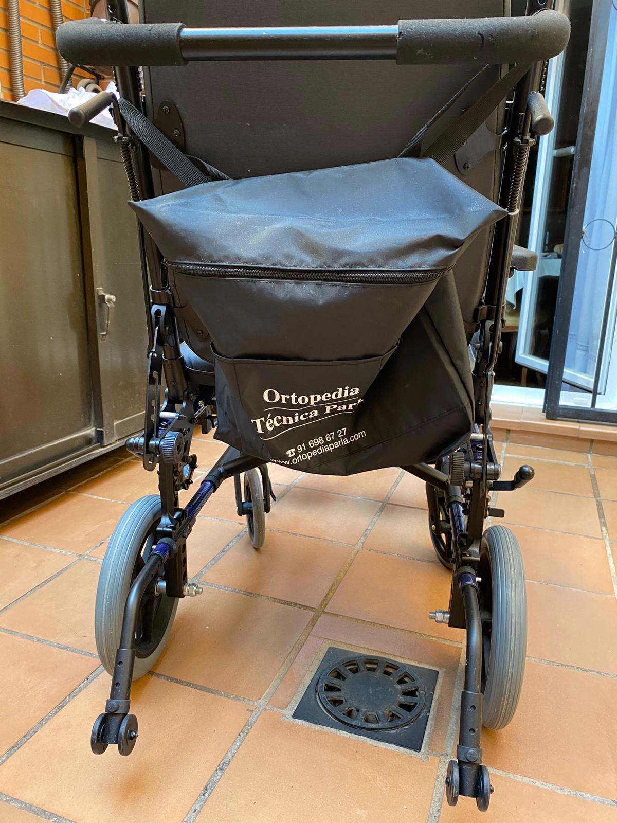 Silla de aluminio reclinable de segunda mano