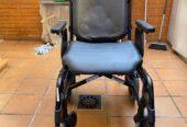 Silla de aluminio reclinable de segunda mano