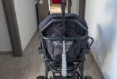 Silla de ruedas plegable eléctrica teyder nueva