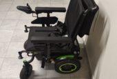 Silla de ruedas eléctrica Quickie Q200 R de segunda mano