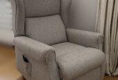 Sillón ortopédico eléctrico reclinable y elevador