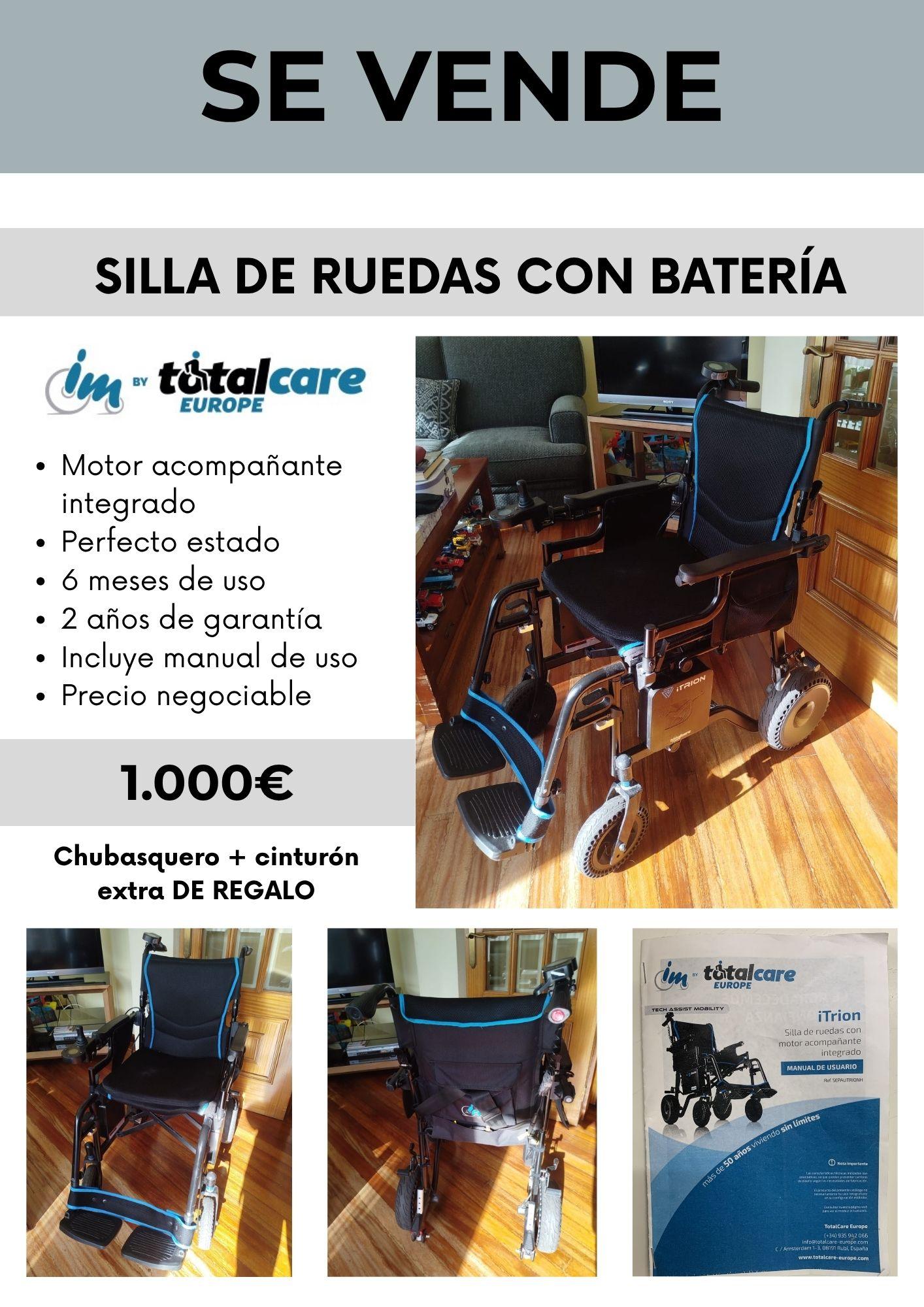 Silla de ruedas eléctrica Totalcare
