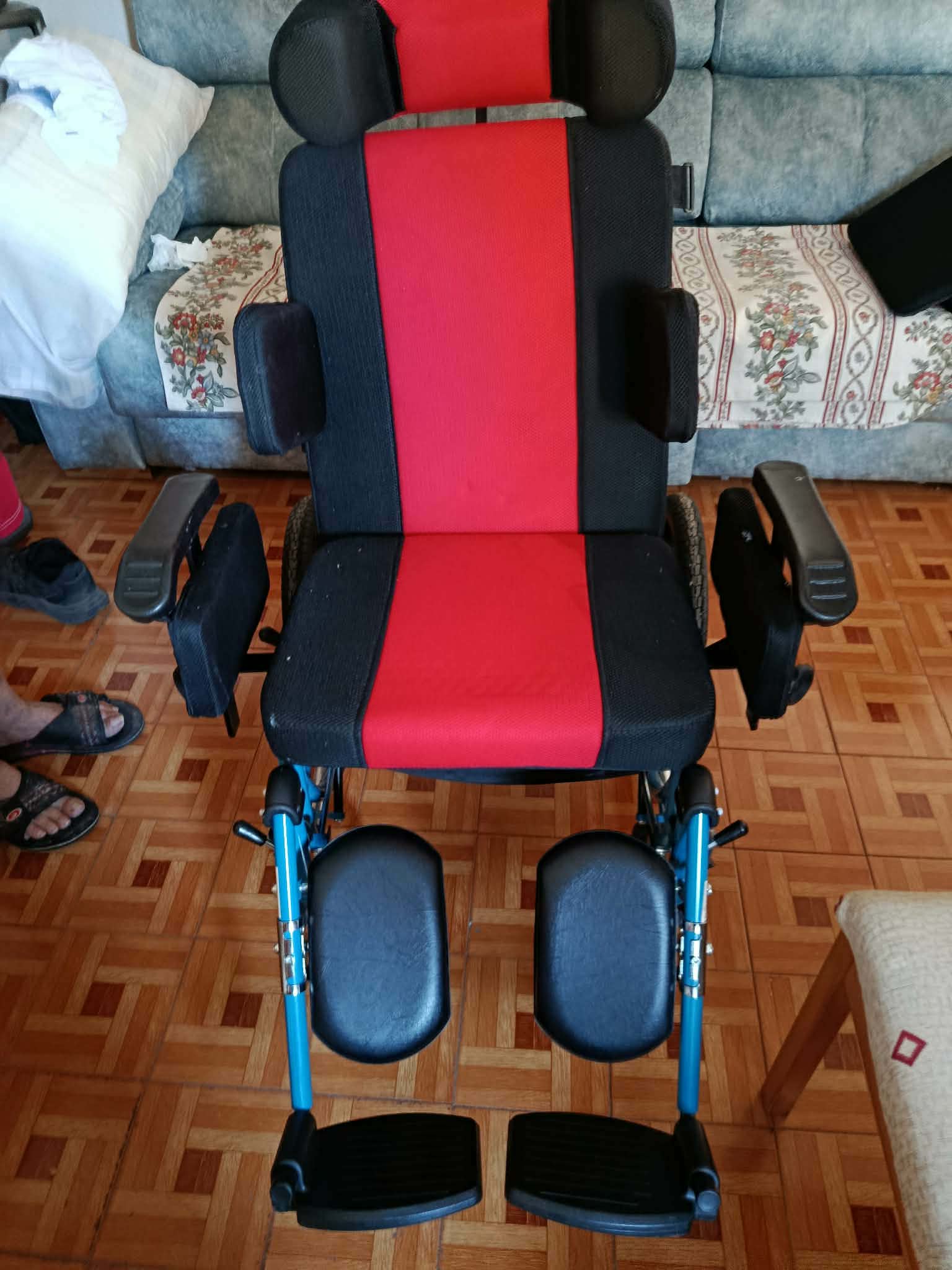Silla de ruedas manual reclinable
