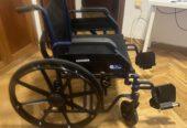 Silla de Ruedas Bariátrica XL Plegable 200Kg