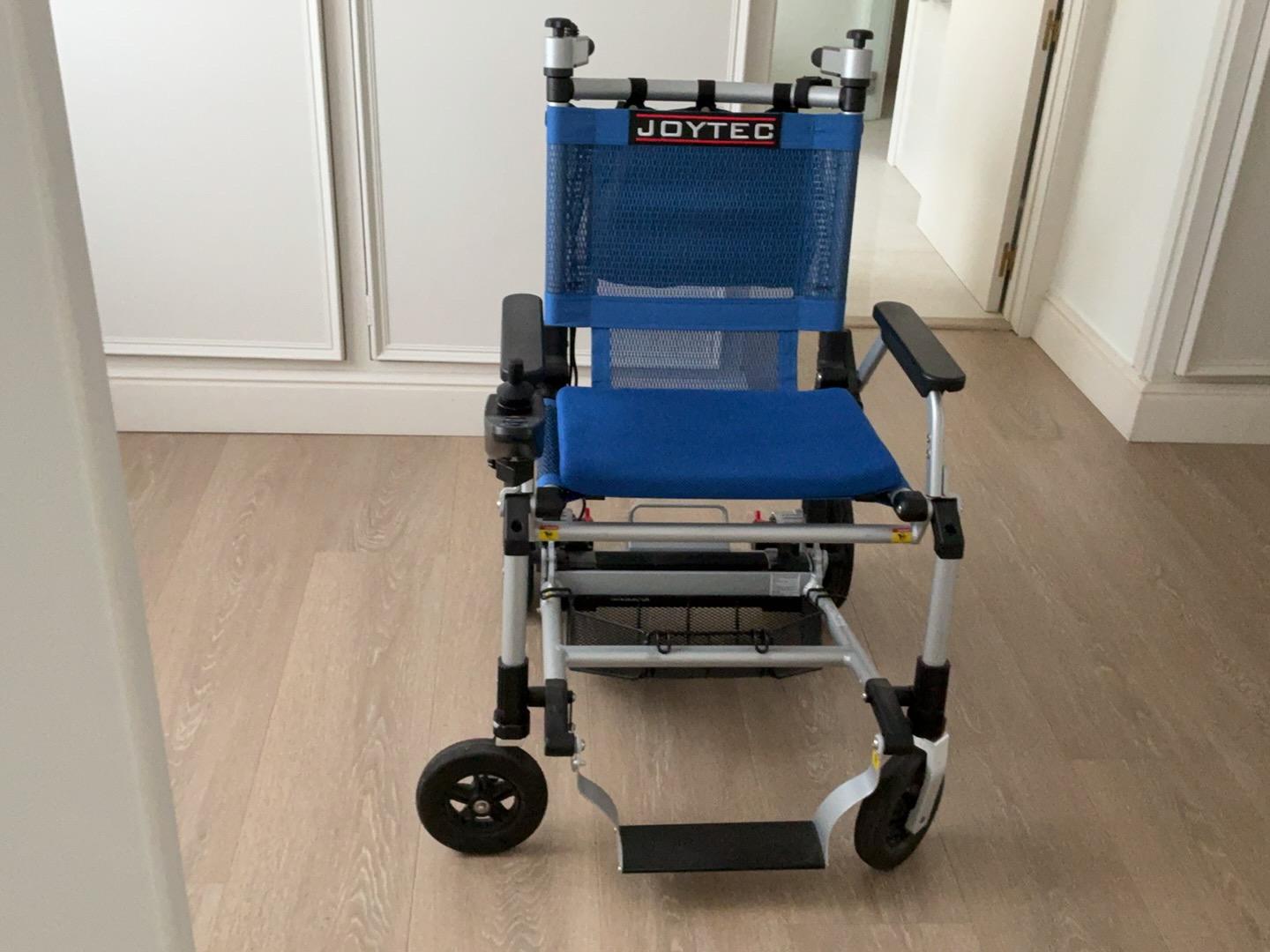 Silla de ruedas eléctrica JOYTEC Ultralight de segunda mano