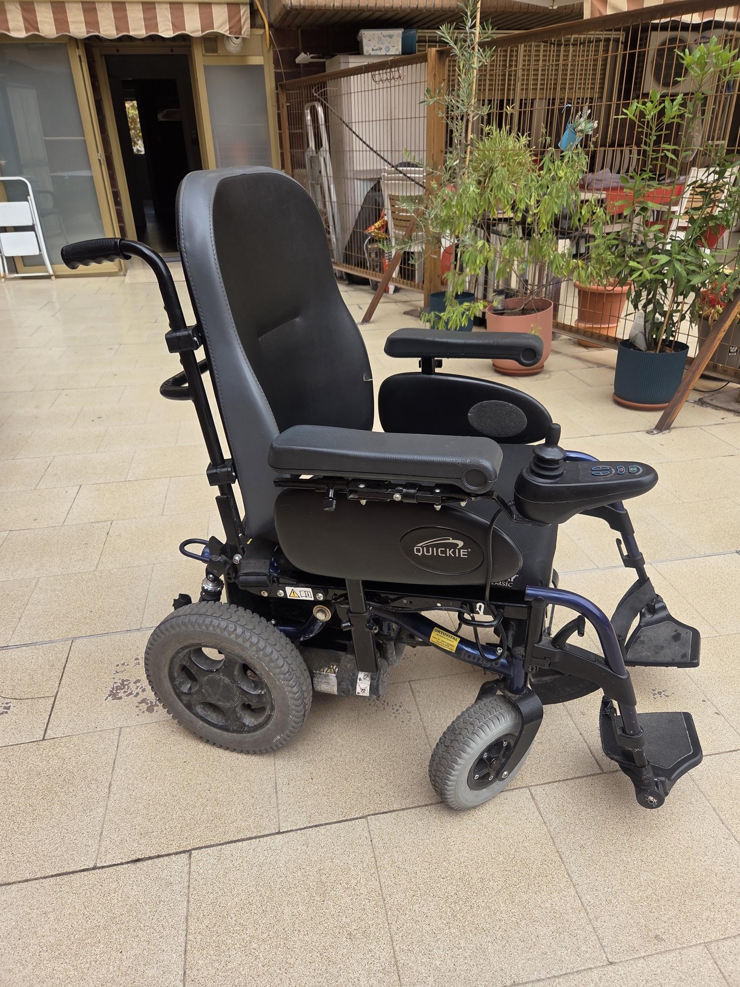 Silla de ruedas eléctrica Quickie Tango subebordillos