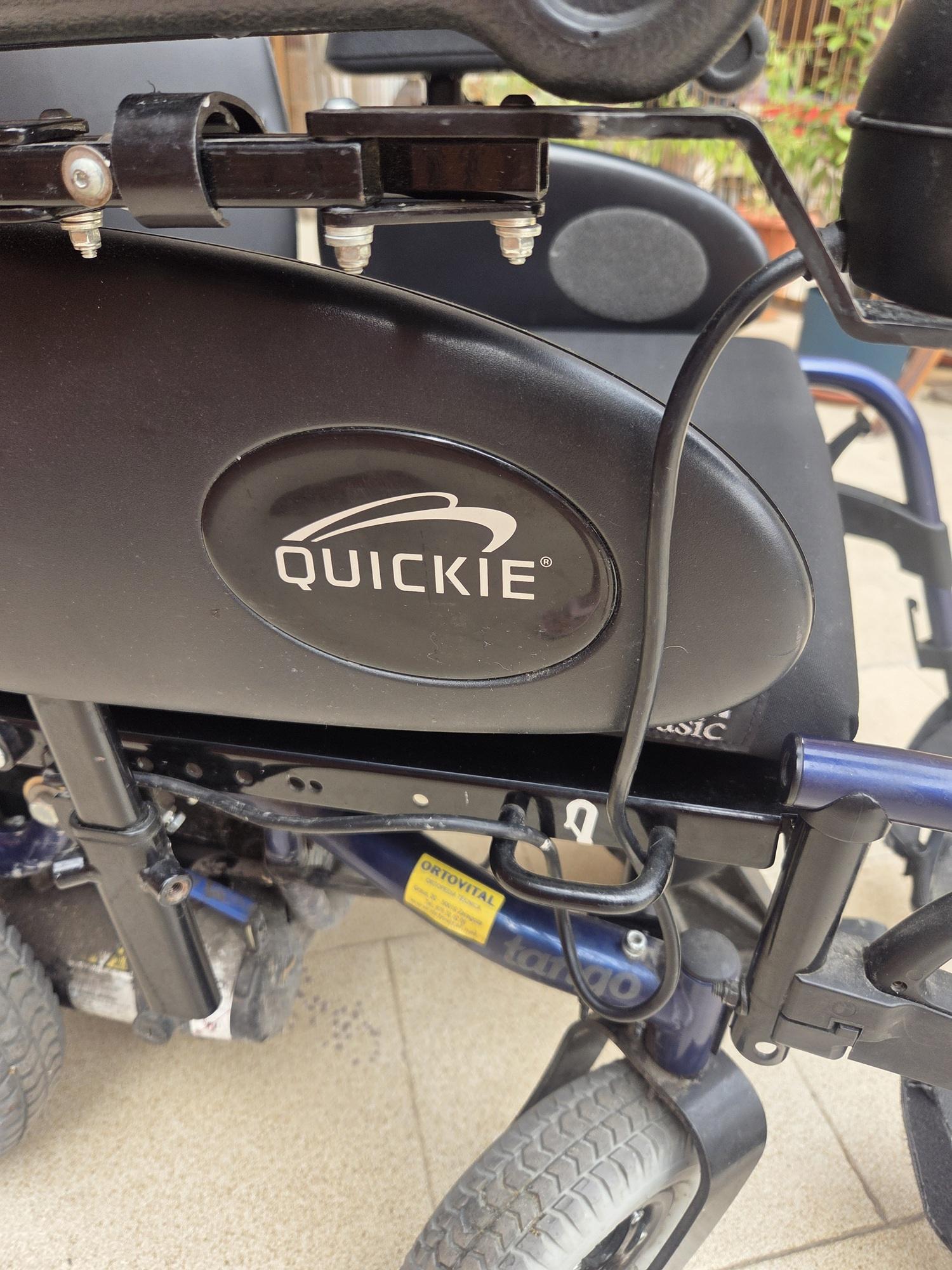 Silla de ruedas eléctrica Quickie Tango subebordillos